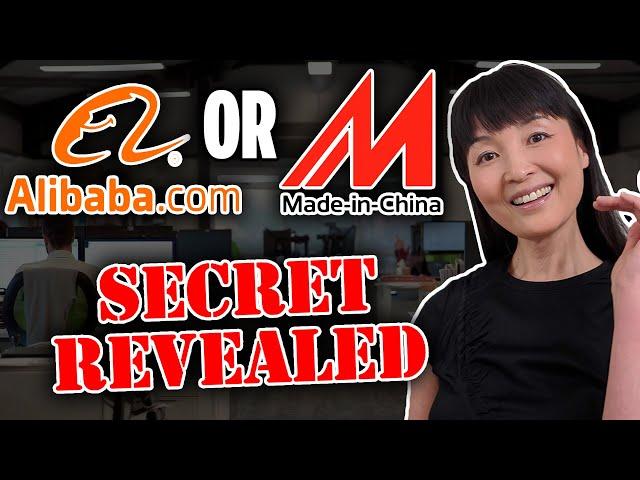 "Alibaba" vs "Made-in-China", Which One Should You Use??  Secrets Revealed!