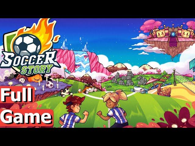 Soccer Story - Full Game Playthrough Gameplay (90% Completion)