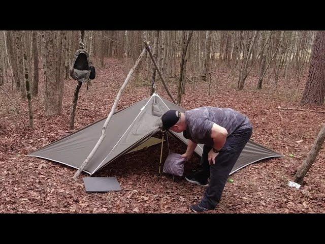 Large Hooch, from a 10x10 Tarp, Good Stealth Shelter