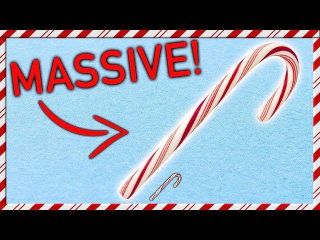 How To Make a Giant Candy Cane