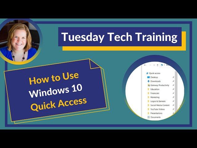 How to Use Windows 10 Quick Access