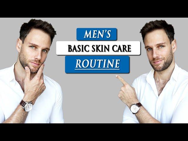 Basic SKIN CARE ROUTINE tutorial for MEN |  Step by step with Geologie