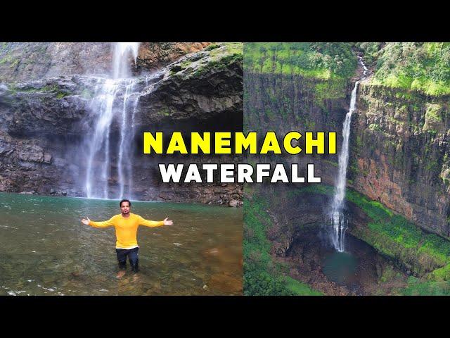 Nanemachi Waterfall Mahad | Nanemachi Waterfall Trek | How To Reach Nanemachi Waterfall| Drone Shots