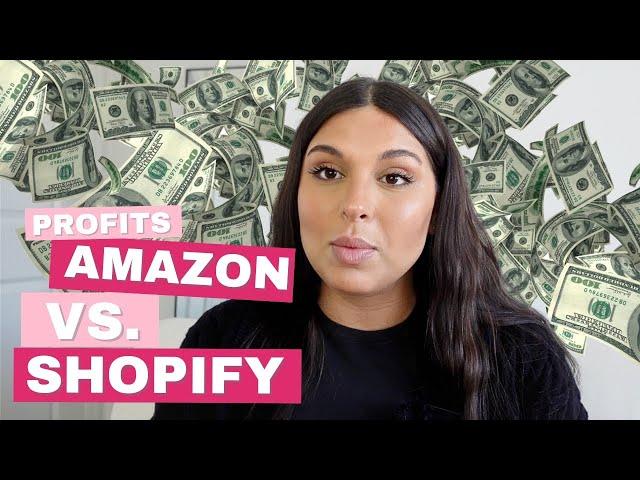 PROFITS ON AMAZON VS. SHOPIFY (real product comparison)