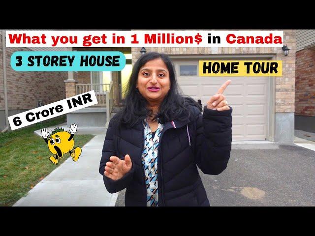 Bought A New House in Canada Near Toronto - 3 Floors House for 1 Million $$ | Home Tour Canada