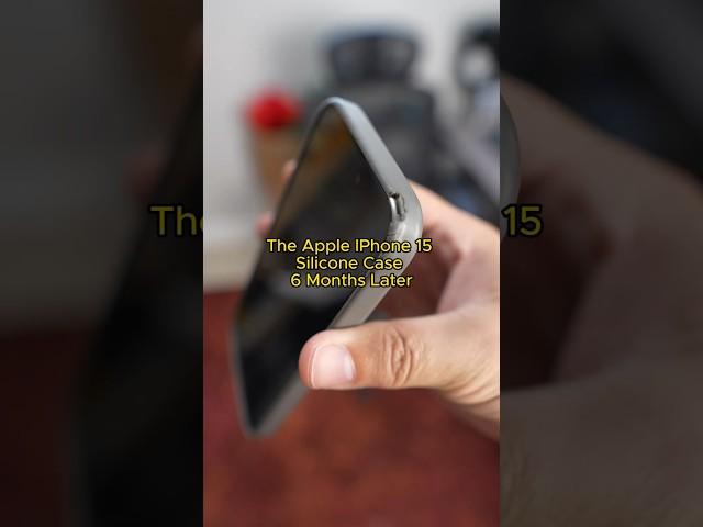 Apple IPhone 15 Pro Silicone Case 6 Months Later #iphone15pro