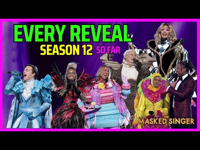 All Reveals Masked Singer - So Far - Season 12