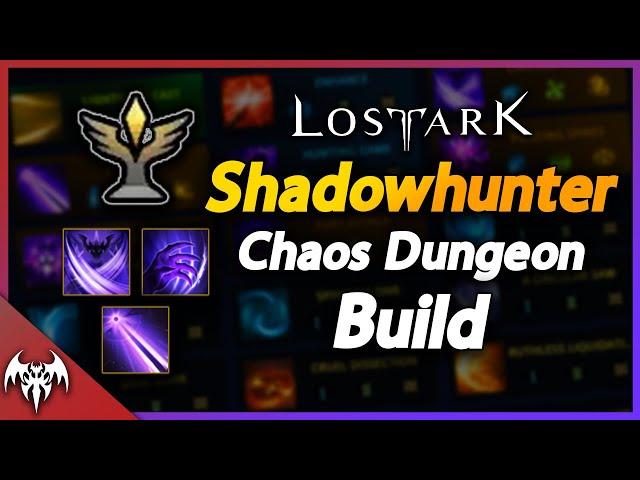 Lost Ark Shadowhunter *DEMONIC IMPULSE* Chaos Dungeon Build