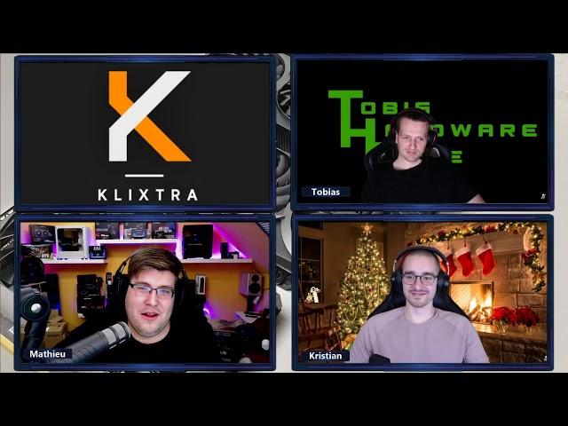 Weihnachtsstream mit Klixtra, Tobi´s Hardware Ecke und Kristians Hardware