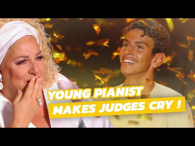 EMOTIONAL AUDITION! young piano prodigy makes the Judges CRY and gets the GOLDEN BUZZER – FGT 2022