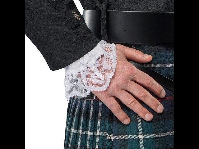 Real Men Wear Lace! Jabots and Jacket Options for Scottish Highland wear