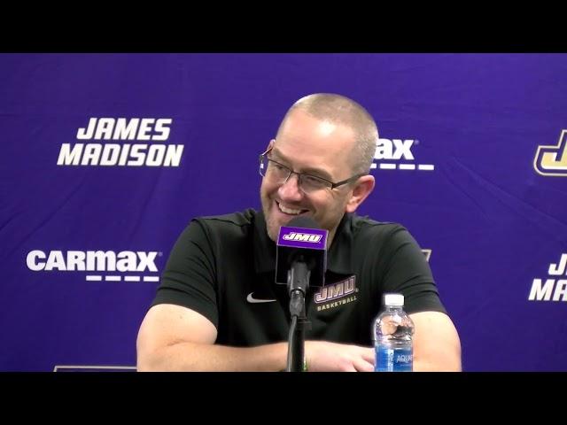 JMU Women's Basketball | O'Regan Postgame Press Conference vs. Loyola Maryland - Nov. 7, 2024