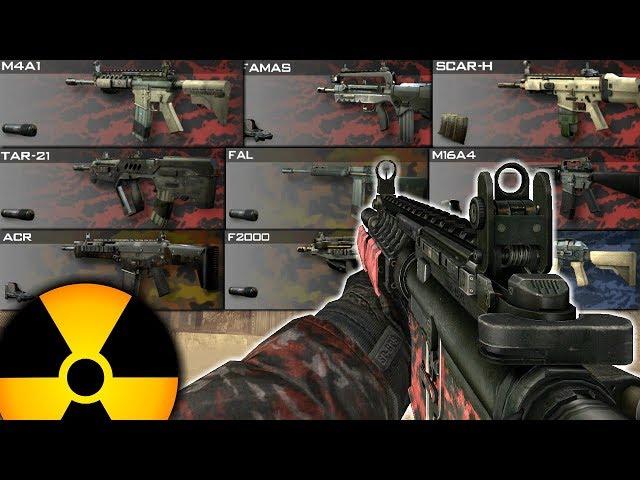 1 Nuke With EVERY AR In MW2 In One Video... (2020)