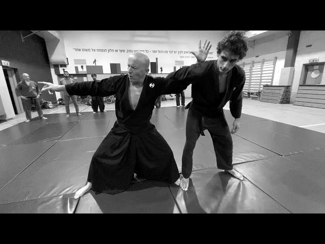 Learning to gently move and fall, AKBAN Ninjutsu with Yossi Sheriff