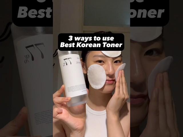 3 ways to use Best Korean Viral Toner