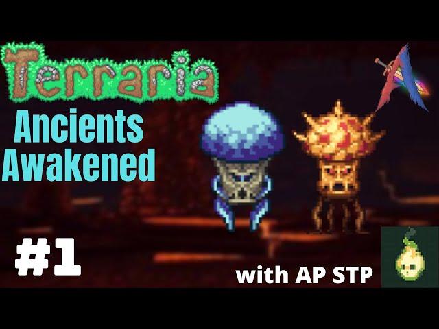 Terraria Ancients Awakened # 1 - Mushroom Monarch - w/ AP STP