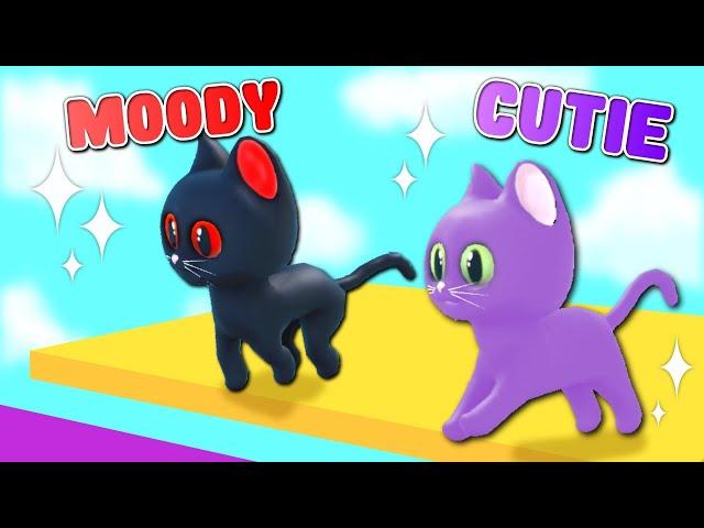 Obby But YOU'RE A CAT With Moody! (Roblox)