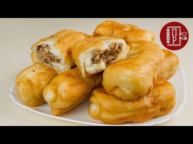Самое Удачное ДРОЖЖЕВОЕ ТЕСТО на Воде для Пирожков! Жареные Пирожки с Мясом на Сковороде