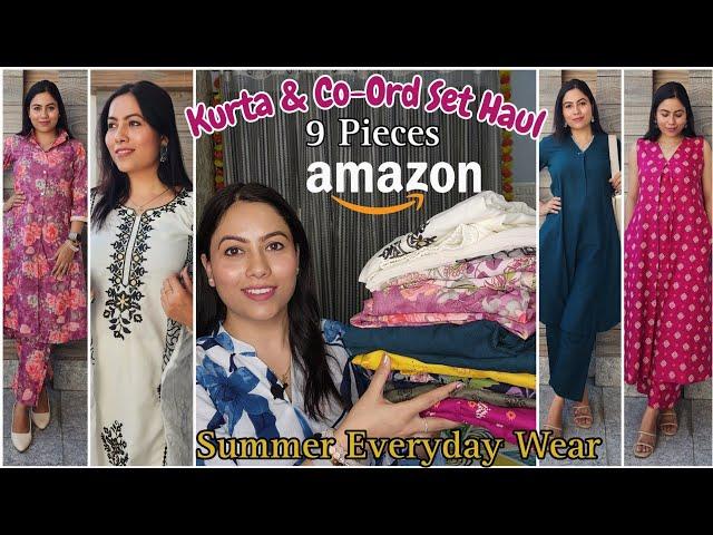 Amazon Kurta Set & Coord Set Haul | Starts At ₹499 | Summer Everyday Occasional Sets