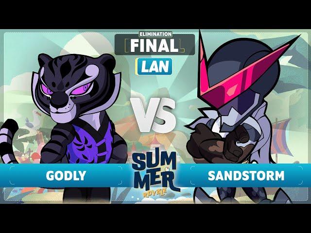 Godly vs Sandstorm - Elimination Final - Summer Royale 2023 - LAN 1v1