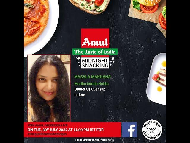 Chef Madhu Bordia Nahta, Episode 7925: #SimpleHomemadeRecipes Facebook Live