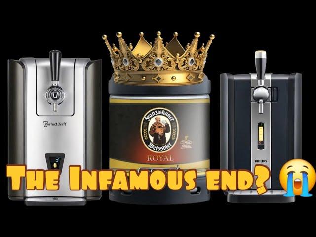 PerfectDraft Franziskaner Royal 6L Keg The Infamous end? 6.0% ABV #theking