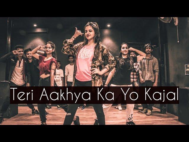 Teri Aakhya Ka Yo Kajal | ONE TAKE | Tejas Dhoke Choreography | Dancefit Live ​