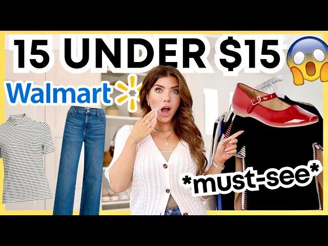 15 UNDER $15   *must-see* Walmart FALL FASHION try-on haul NEW ARRIVALS at Walmart #walmartfashion