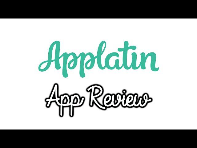 Applatin App Review [Updated] | Rachybop
