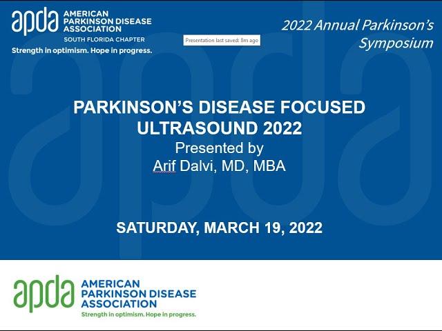 Parkinson's Disease Focused Ultrasound 2022