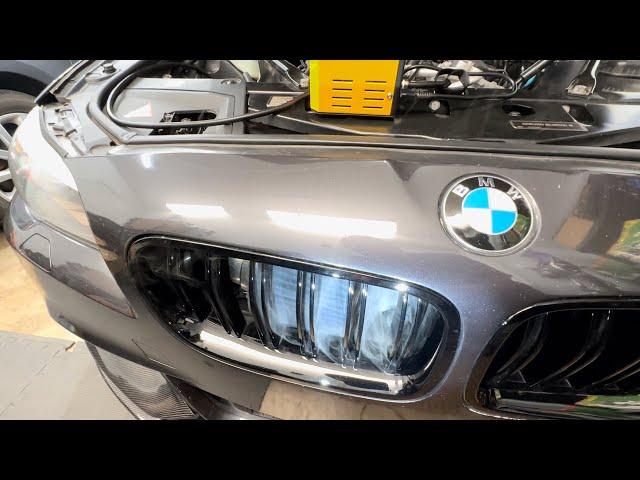 HOW TO SMOKE TEST A BMW N55 for boost leaks AND showing off my custom BHP MAF housing