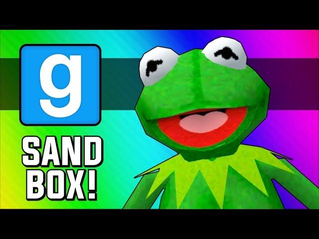 Gmod: Frogger! (Garry's Mod Sandbox Funny Moments)