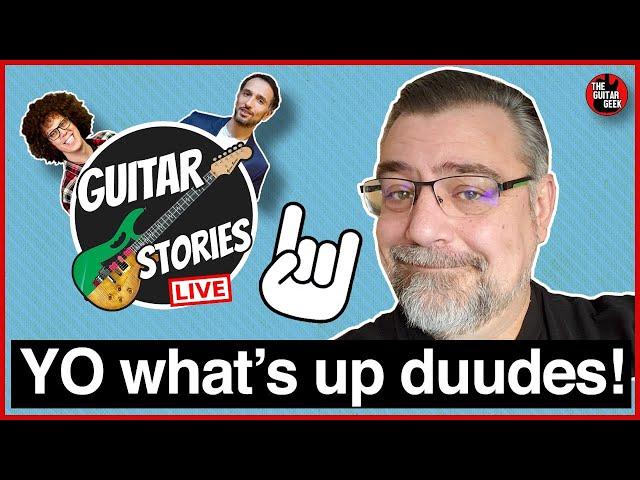 Almost 50 years of playing! Steve from Boston | Guitar Stories Podcast Live | #29