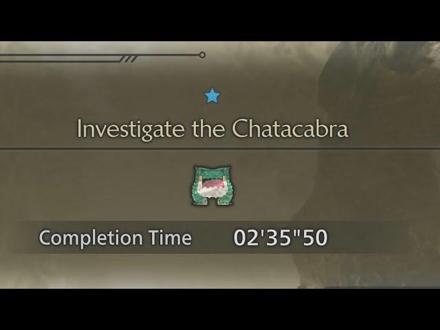 Longsword Showcase Hunt vs Chatacabra [4K] | MH WILDS BETA