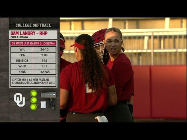 2024 NCAA Softball Oklahoma Battle Series Game 1