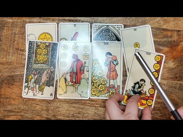 Tarot for beginners | Learn Tarot in under 10 minutes | Suit of Pentacles