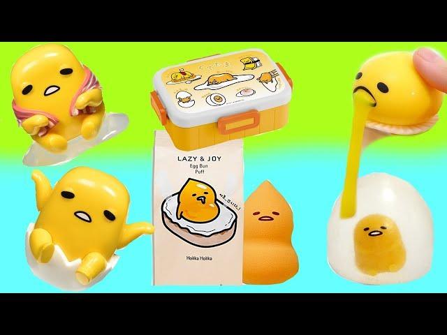 Opening Gudetama Collectible Blind Boxes