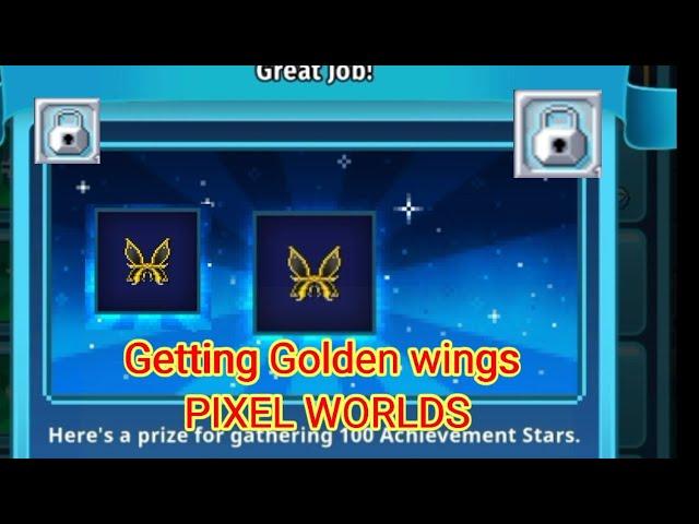 Getting Golden wings | Pixel Worlds | #PixelWorlds