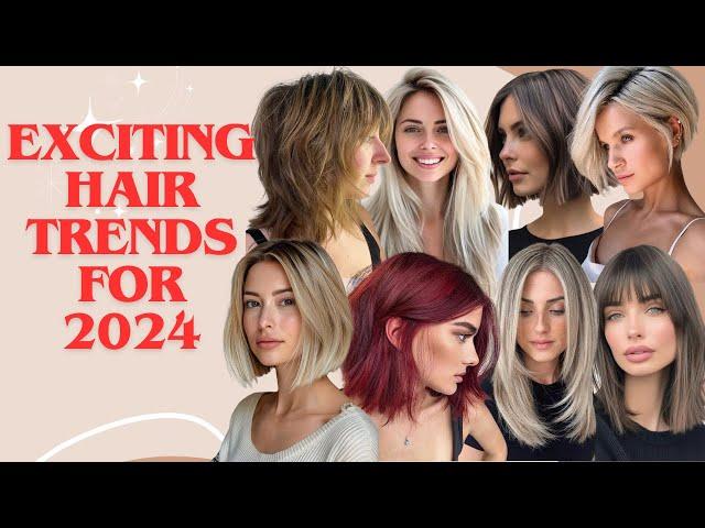 HAIR TRENDS 2024 PREVIEW (You Need This).#HairTrends2024#HairTrends#2024HairTrends