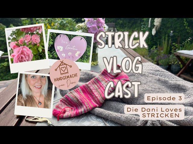 StrickVlogCast Episode 3 #strickpodcast , GEWINNSPIEL 1000 Abonnenten ️, Strickdate, neue Wolle