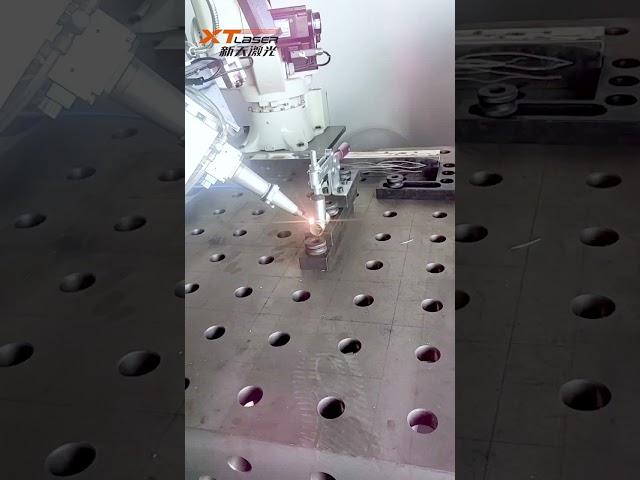Round tube fiber laser welding machine