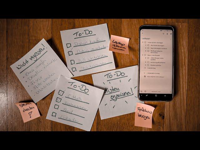 To-Do Listen Organisieren | Stressfrei und übersichtlich
