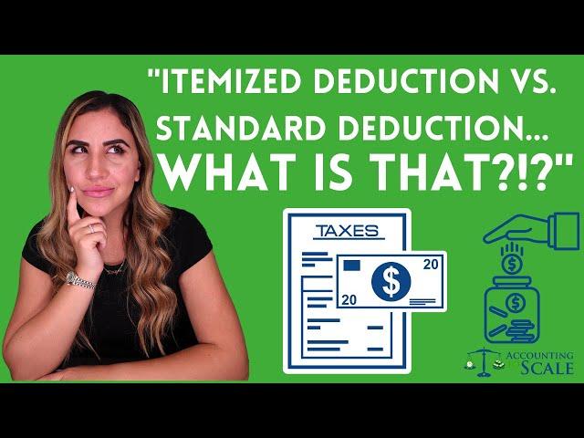 Itemized Deduction vs. Standard Deduction, Explained.