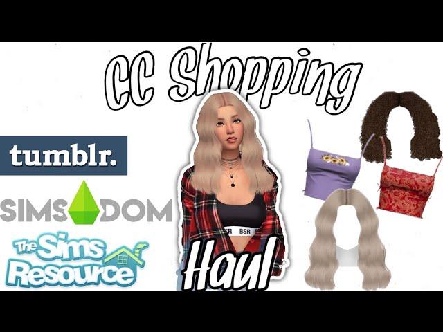 CC Shopping Haul | The Sims 4 Custom Content | DeeZee TV