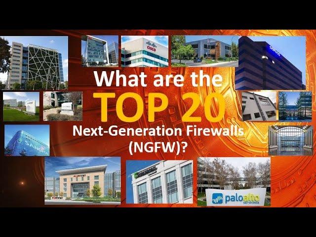 What are the Top 20 Next-Generation Firewalls (NGFW)?