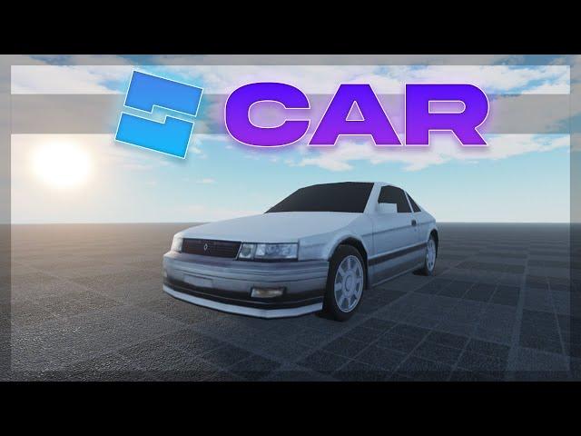 How to make a car in Roblox Studio