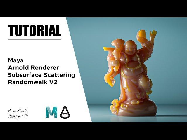 Understanding Subsurface Scattering In Maya And Arnold Render - Tutorial