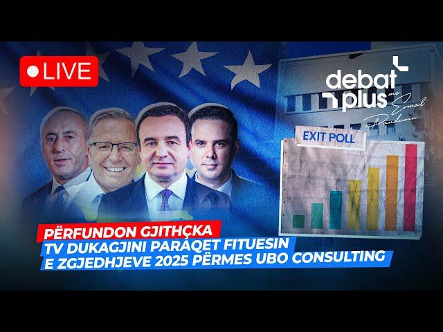  PËRFUNDON GJITHÇKA/ TV DUKAGJINI PARAQET FITUESIN E ZGJEDHJEVE 2025 PËRMES UBO CONSULTING