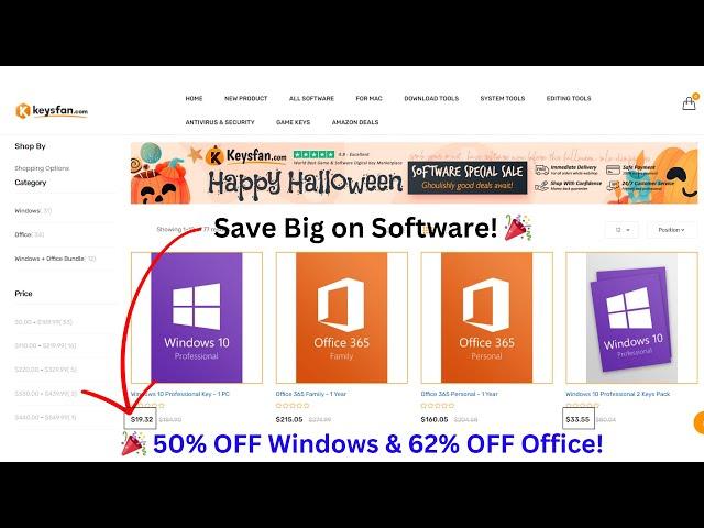 Get Genuine Software Keys: Exclusive Discounts on Windows & Office from Keysfan! #Windows11ProKeys