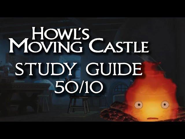 Howl's Moving Castle Study | Work Guide 50/10 Pomodoro Timer